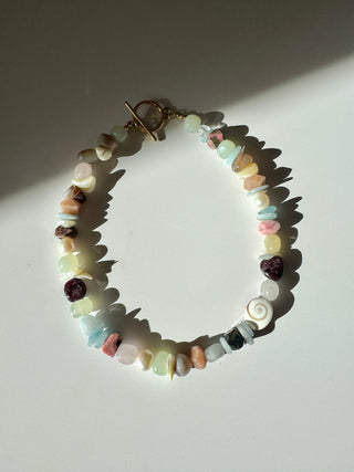 Colorful Shelly - Necklace