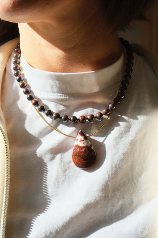 Dark Cherry - Necklace