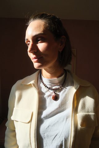 Dark Cherry - Necklace