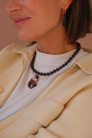Dark Cherry - Necklace