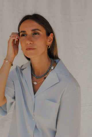 Blue Bubble - Necklace