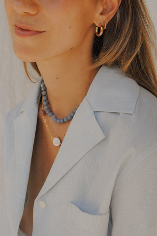 Blue Bubble - Necklace