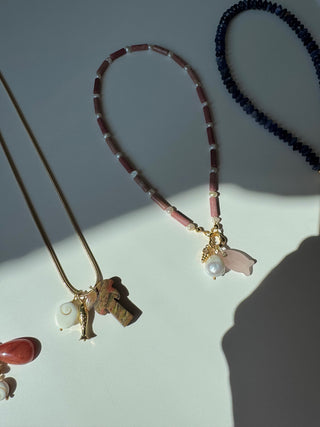 Pink Opal - Necklace (Kombinierbar mit allen Pendants)