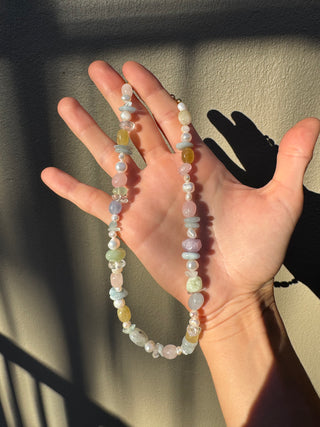 Pastel Crystal - Necklace