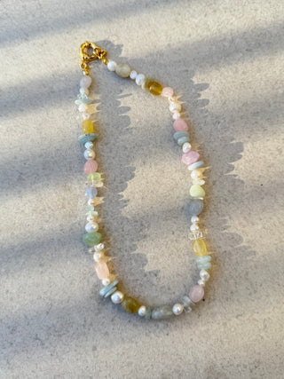 Pastel Crystal - Necklace