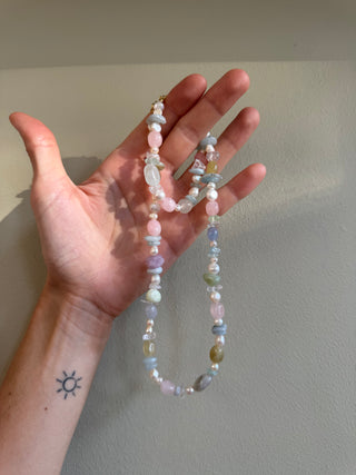 Pastel Crystal - Necklace