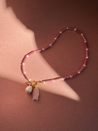 Pink Opal - Necklace (Kombinierbar mit allen Pendants)