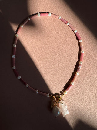 Pink Opal - Necklace (Kombinierbar mit allen Pendants)