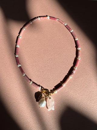 Pink Opal - Necklace (Kombinierbar mit allen Pendants)