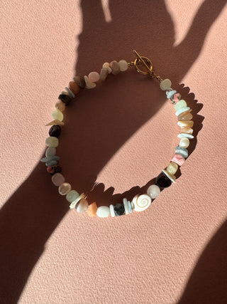 Colorful Shelly - Necklace