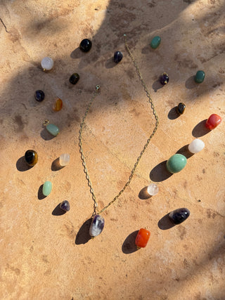 LIMITED Gemstone Pendant - Necklace