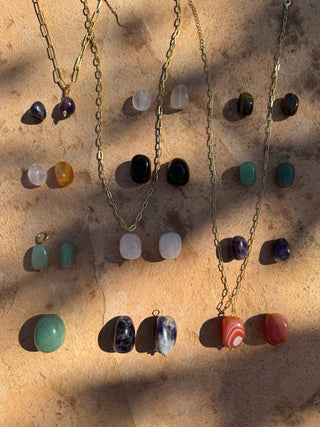 LIMITED Gemstone Pendant - Necklace