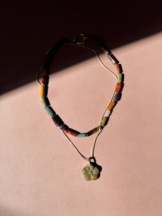 Autumn Flower - Necklace