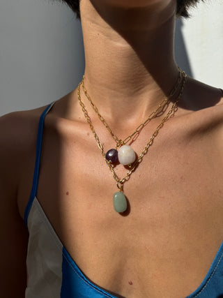 LIMITED Gemstone Pendant - Necklace