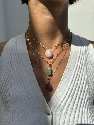 LIMITED Gemstone Pendant - Necklace