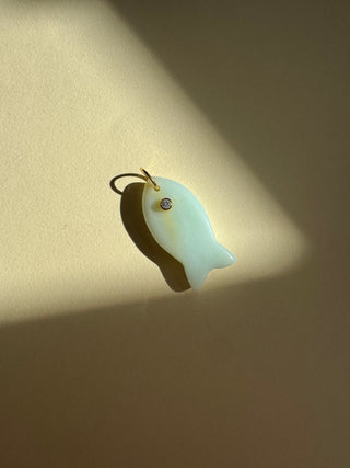 Fishy Gemstone - Necklace