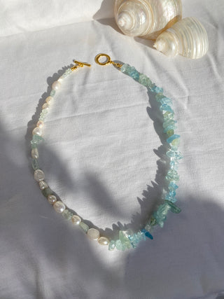 Crystal Blue - Necklace