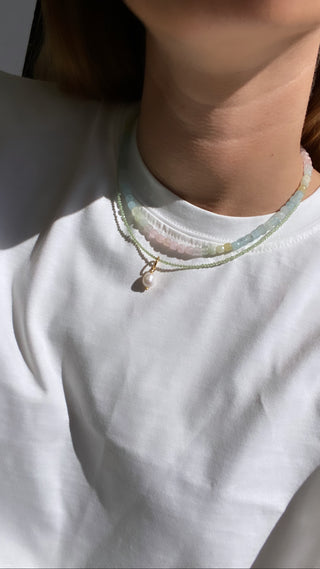 Pastel Gemstone - Necklace