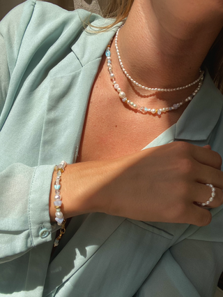 Into the blue Necklace & Bracelet Package Deal - spare 30%