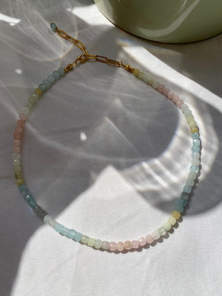 Pastel Gemstone - Necklace
