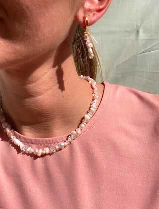 Peachy Coral - Necklace