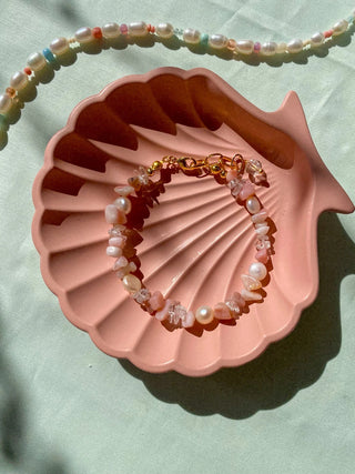 Peachy coral - Bracelet