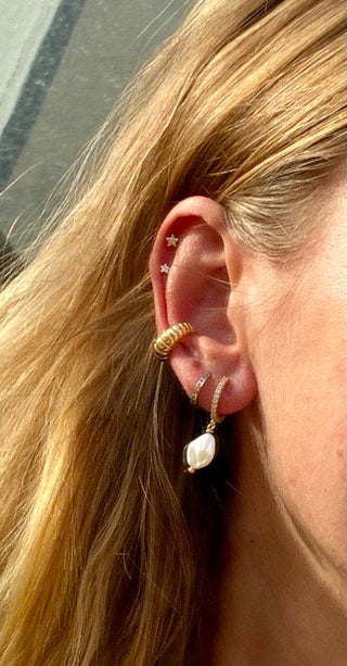 Crystal Pearl - Earrings